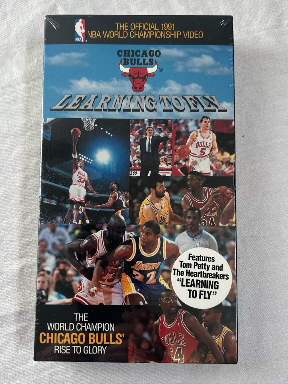 Michael Jordan Chicago Bulls LEARNING TO FLY  VHS Tape - NBA World Championship